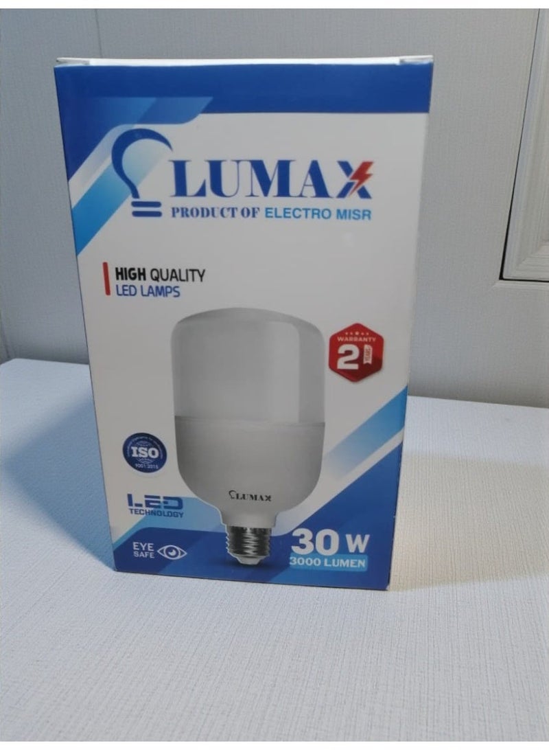 لمبه ليد لوماكس 30 وات 6500 كلفن  3000 لويمان